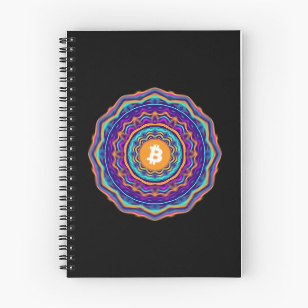 Item preview, Bitcoin Psychedelic Logo designed and sold by CyberRex.