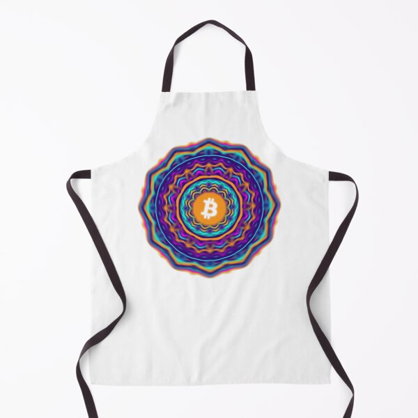 Item preview, Bitcoin Psychedelic Logo designed and sold by CyberRex.
