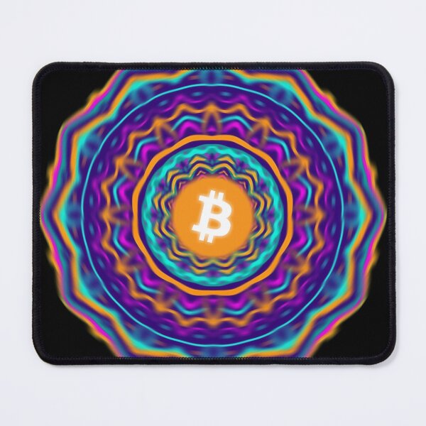 Item preview, Bitcoin Psychedelic Logo designed and sold by CyberRex.
