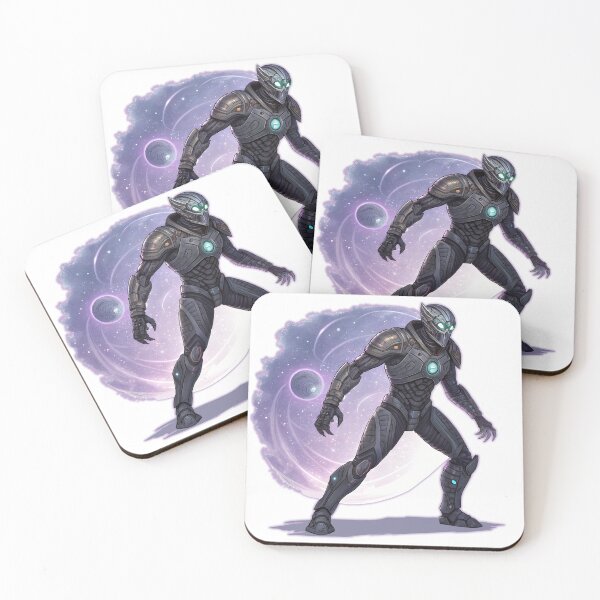 Item preview, Neon Armored Guardian designed and sold by Fadi Alyaldani.