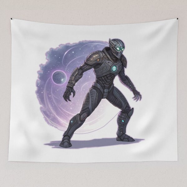Item preview, Neon Armored Guardian designed and sold by Fadi Alyaldani.