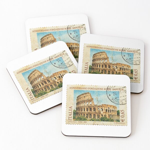 Item preview, Italy Rome Stamp designed and sold by brkvdesign.
