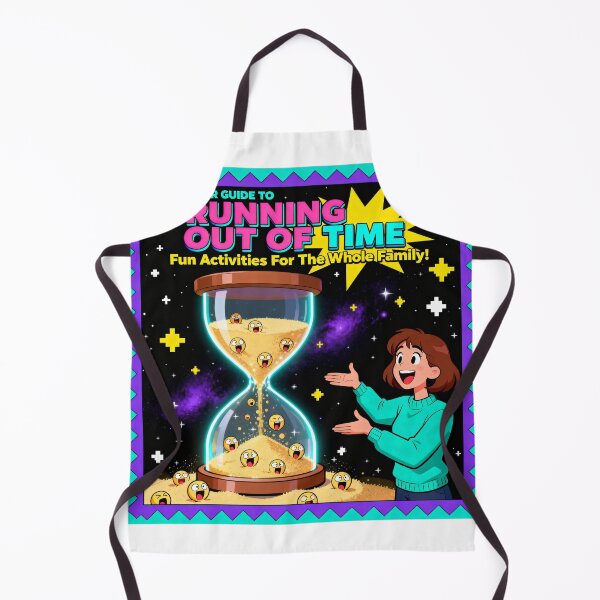 Item preview, Running Out Of Time - 90s VHS Parody Art designed and sold by PictorialWhimsy.