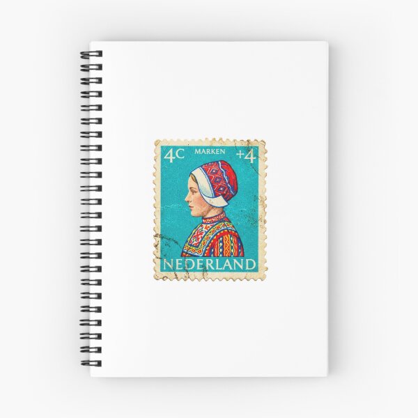 Item preview, Vintage Netherlands Stamp designed and sold by brkvdesign.