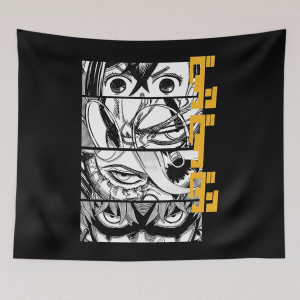 Item preview, Dandadan Anime Eyes W Kaji designed and sold by ThomasFoucher.