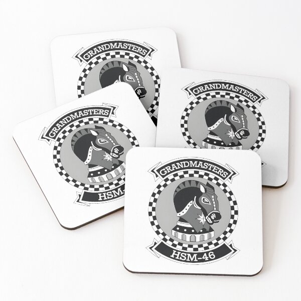 Item preview, HSM-46 Grandmasters Naval Squadron Insignia Design designed and sold by CharlieDesings.