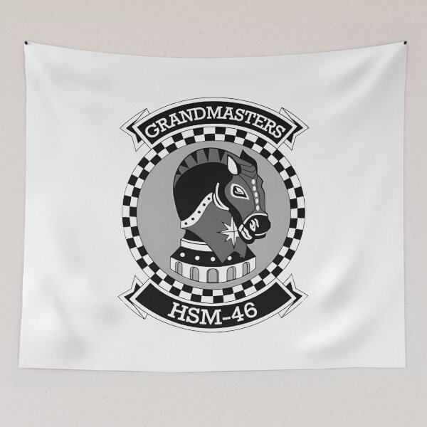 Item preview, HSM-46 Grandmasters Naval Squadron Insignia Design designed and sold by CharlieDesings.