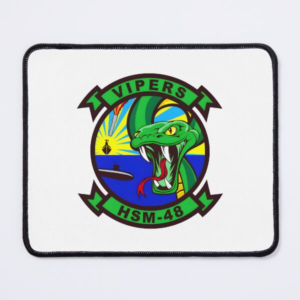 Item preview, HSM-48 Vipers Naval Strike Helicopter Squadron Emblem designed and sold by CharlieDesings.