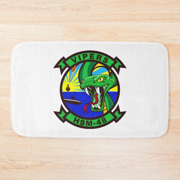 Item preview, HSM-48 Vipers Naval Strike Helicopter Squadron Emblem designed and sold by CharlieDesings.