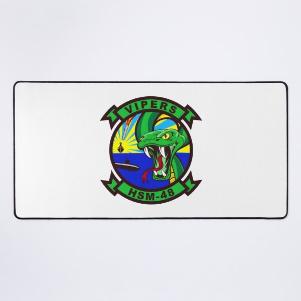 Item preview, HSM-48 Vipers Naval Strike Helicopter Squadron Emblem designed and sold by CharlieDesings.