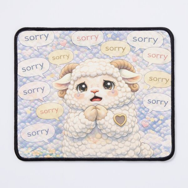 Item preview, Over-Apology Lamb | Sorry Sorry Sorry CareSheep Parody (Sheepism) designed and sold by Thpoar.