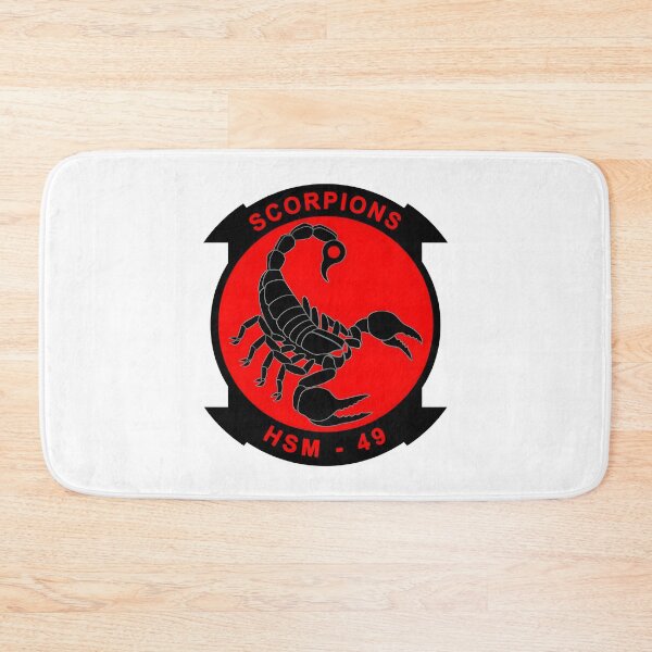 Item preview, SM-49 Scorpions Naval Strike Helicopter Squadron Logo designed and sold by CharlieDesings.