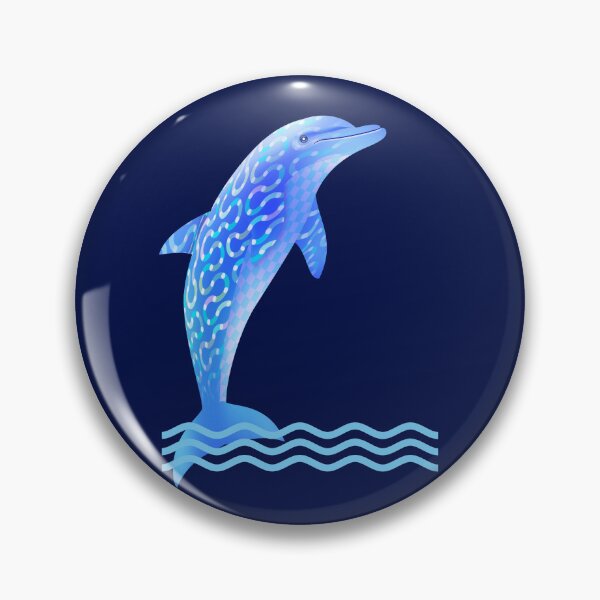 Item preview, Great Circle Dolphin | Tribal Spirit Sea Art designed and sold by WestIndigo.
