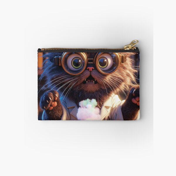 Item preview, Funny Mad Scientist Cat Chemistry Experiment designed and sold by Jaani-T.