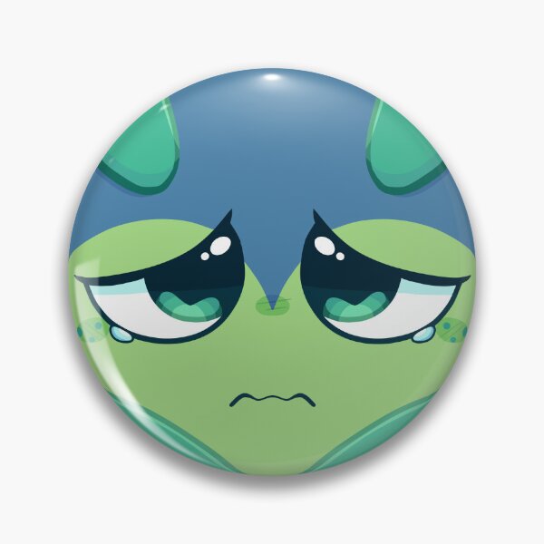 Item preview, Squirm Dandys world Circle Pin designed and sold by Cup-Moss.