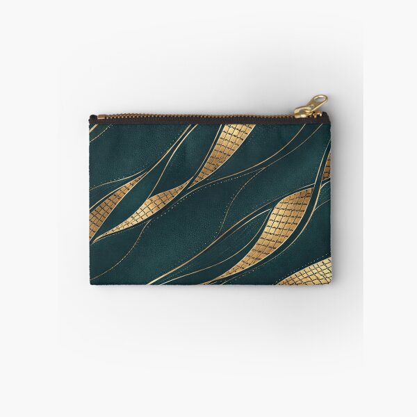 Item preview, Gold Mosaic Elegance on Deep Teal designed and sold by annenambiro.