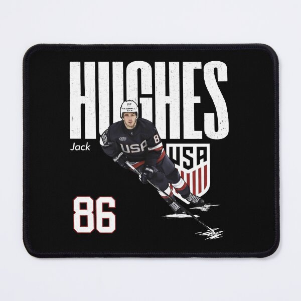 Item preview, Jack Hughes USA Hockey, 2026 Winter Olympics designed and sold by CLOUDYMOODS.