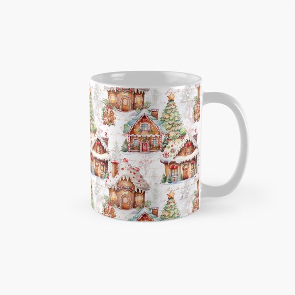 Item preview, Vintage Christmas Gingerbread House Pattern  designed and sold by LouieVanille.