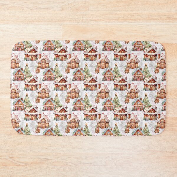 Item preview, Vintage Christmas Gingerbread House Pattern  designed and sold by LouieVanille.