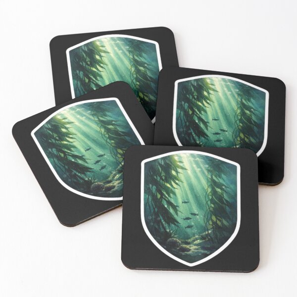 Item preview, Kelp Forest - underwater art designed and sold by DamioPolArt.