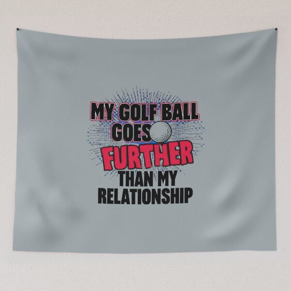 Item preview, My Golf Ball Goes Further designed and sold by Zakrytos ★★★★★.