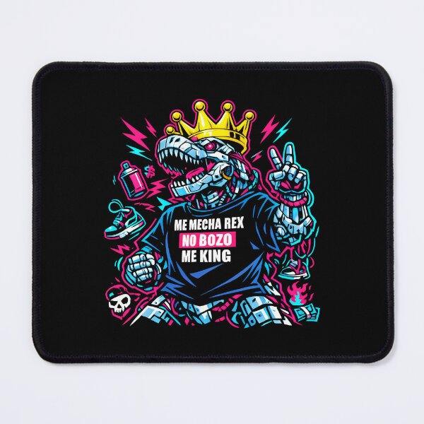 Item preview, Mecha Rex King Urban Art Cybernetic designed and sold by SplashTastic.