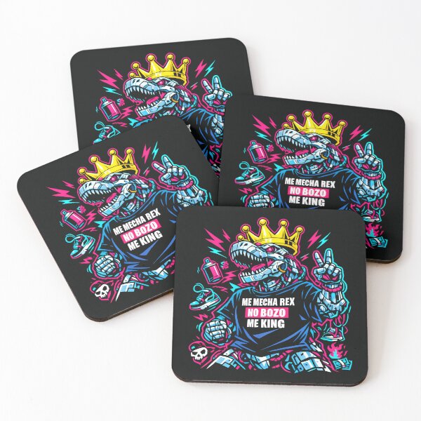 Item preview, Mecha Rex King Urban Art Cybernetic designed and sold by SplashTastic.