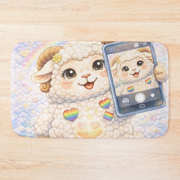 Item preview, Performative Ally Lamb | Just Checking In CareSheep Parody (Sheepism) designed and sold by Thpoar.