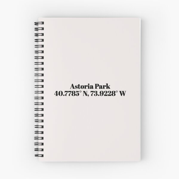 Item preview, Astoria Park, New York Coordinates designed and sold by ApricityPhrases.