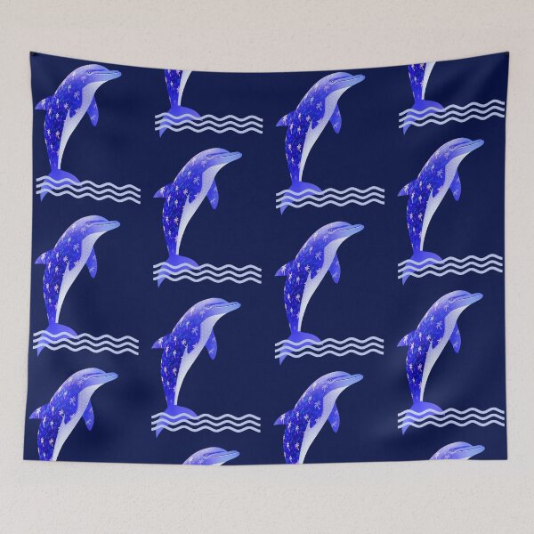 Item preview, Batik Dolphin | Tribal Spirit Sea Art designed and sold by WestIndigo.