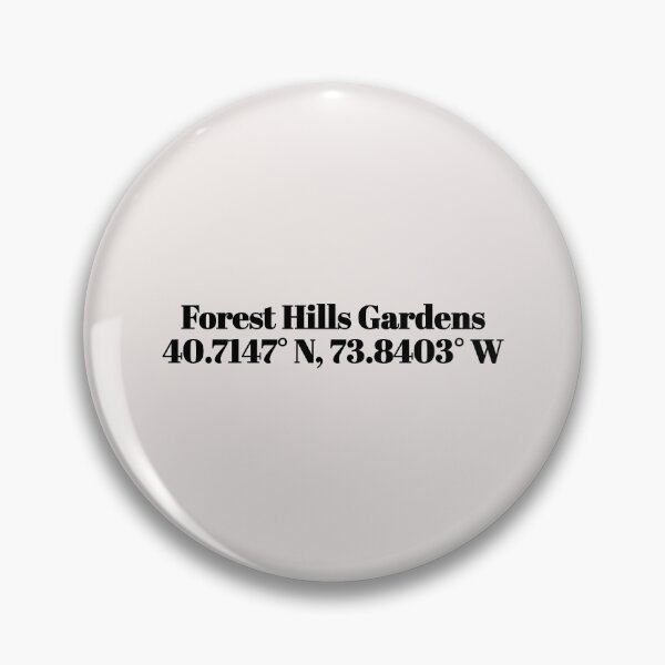 Item preview, Forest Hills Gardens, New York Coordinates designed and sold by ApricityPhrases.