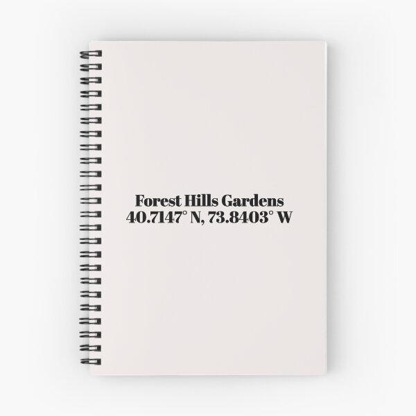 Item preview, Forest Hills Gardens, New York Coordinates designed and sold by ApricityPhrases.