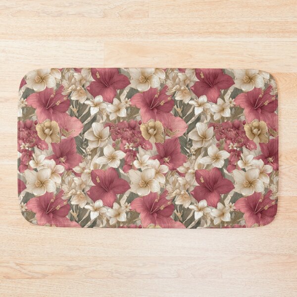 Item preview, Charming Tropical Floral Texture  - Birth Flower Motif  - Christmas Gifts For Dad designed and sold by RoyalStarsPatts.