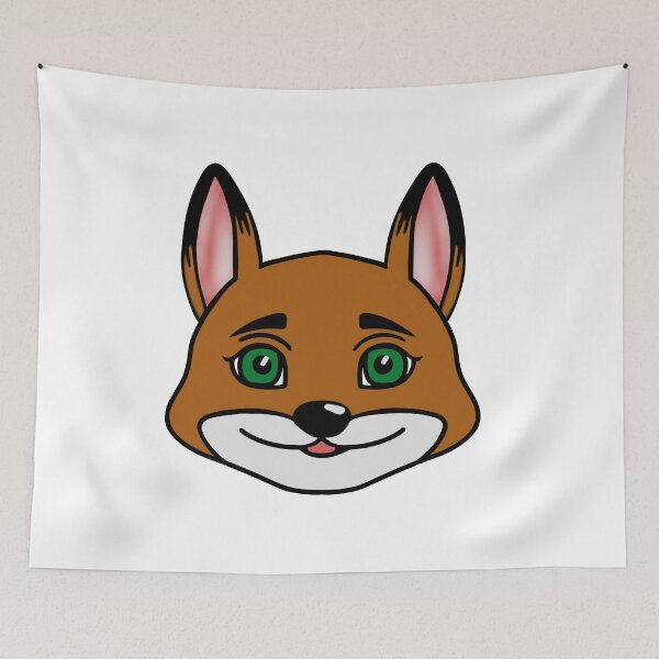 Item preview, Cute Cartoon Fox  designed and sold by Sartoris Art.