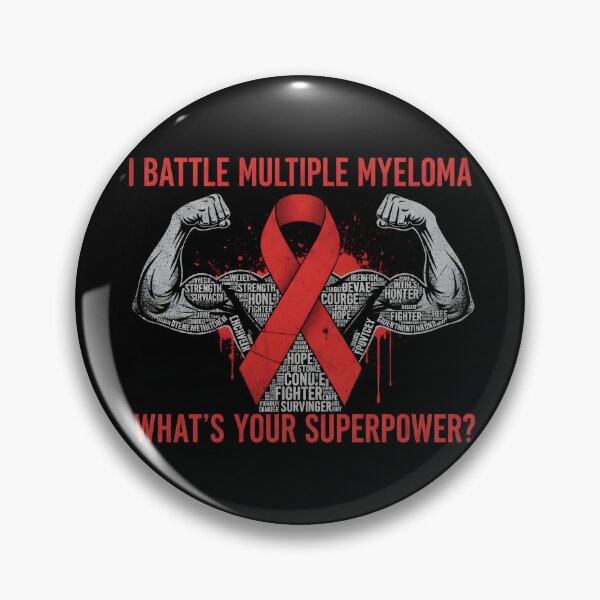 Item preview, Multiple Myeloma Warrior - What's Your Superpower? designed and sold by WavesStation.