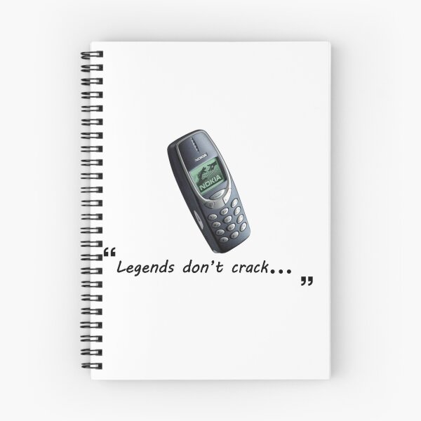Item preview, Nokia 3310 – Legends don't crack. | Retro 90s Tech Design designed and sold by KHGalaxías.