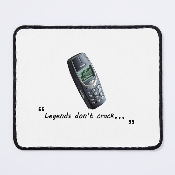 Item preview, Nokia 3310 – Legends don't crack. | Retro 90s Tech Design designed and sold by KHGalaxías.
