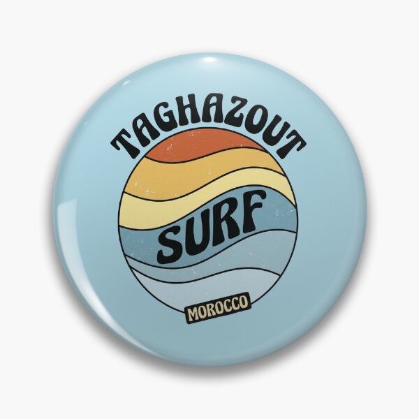 Item preview, Taghazout Surf Morocco Vintage Retro Surfing Design designed and sold by Axivra.