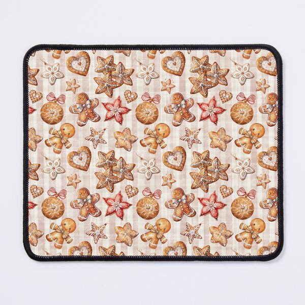 Item preview, Vintage Christmas Gingerbread Pattern designed and sold by LouieVanille.