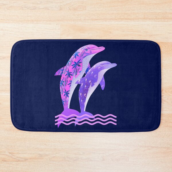 Item preview, Batik Palm Dolphins | Tribal Spirit Sea Art designed and sold by WestIndigo.