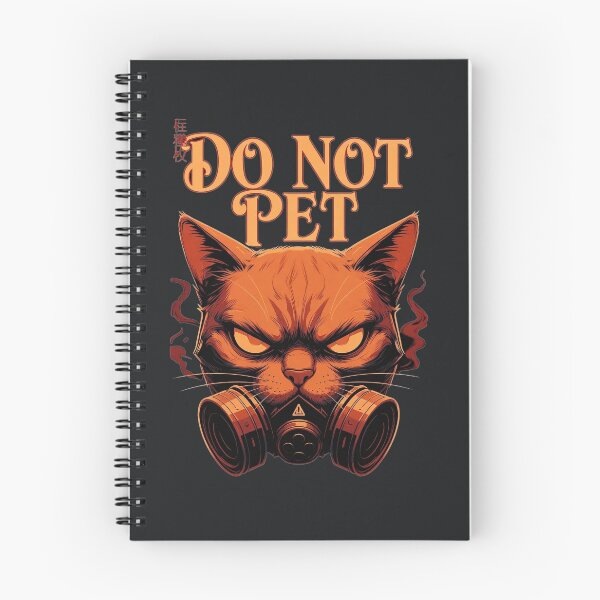 Item preview, Do Not Pet – Angry Cat Warning Design designed and sold by Taans-Creation.