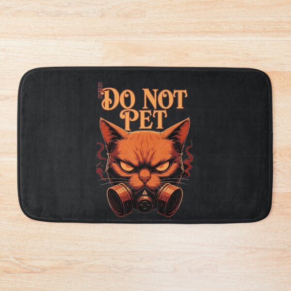 Item preview, Do Not Pet – Angry Cat Warning Design designed and sold by Taans-Creation.