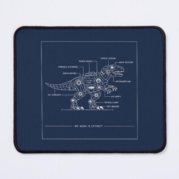 Item preview, Aura Extinct Blueprint Engineering Dark Humor designed and sold by SplashTastic.