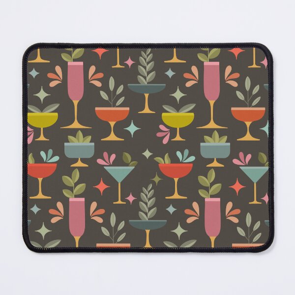 Item preview, Retro Cocktail, Mid Century Modern Bar Design, Atomic Happy Hour Aesthetic designed and sold by WizardofAlice.