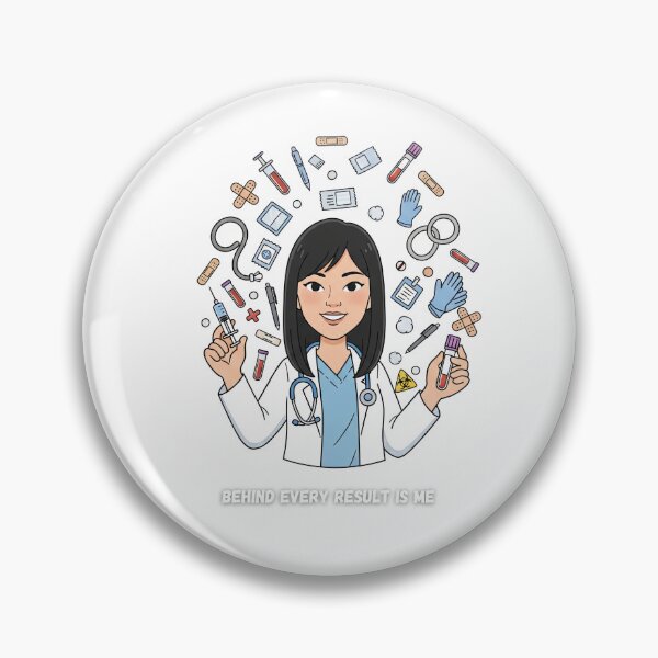 Item preview, Behind every result is me (Laboratory Professional) designed and sold by Nurse Eve.