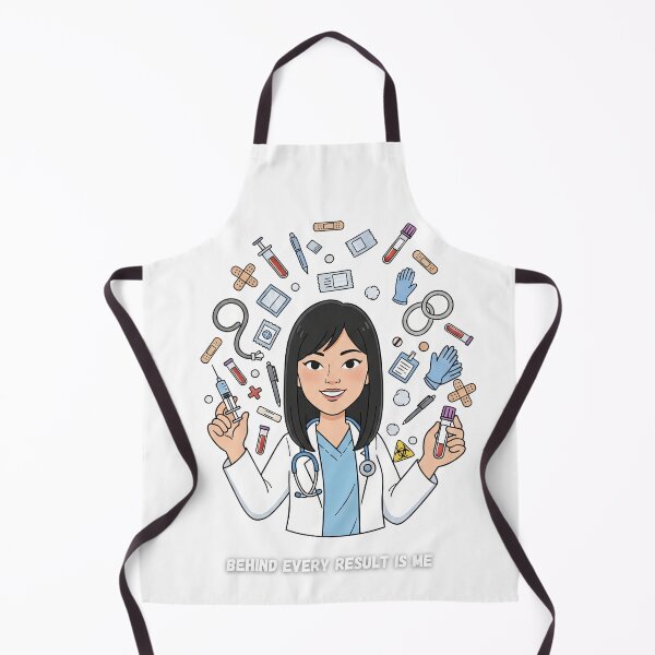 Artikelvorschau, Hinter jedem Ergebnis stehe ich (Laborfachkraft). entworfen und verkauft von Nurse Eve.
