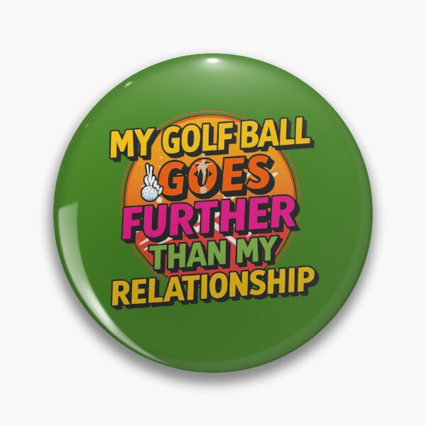 Item preview, Funny Golf Ball Distance Quote designed and sold by Zakrytos ★★★★★.