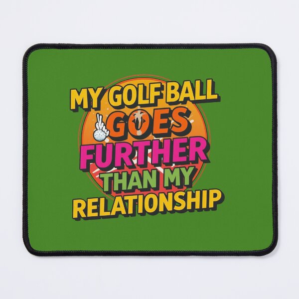 Item preview, Funny Golf Ball Distance Quote designed and sold by Zakrytos ★★★★★.