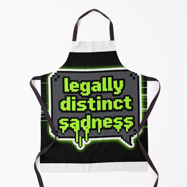 Item preview, Legally Distinct Sadness - Pixel Art Meme designed and sold by PictorialWhimsy.