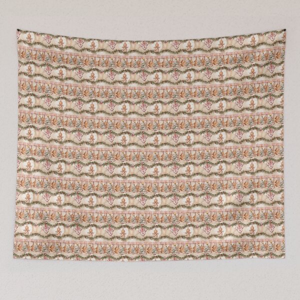 Item preview, Vintage Christmas Gingerbread Pattern  designed and sold by LouieVanille.